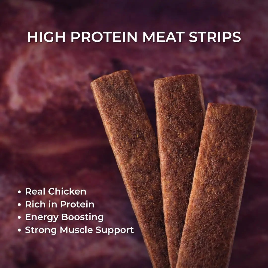 SmartDog Real Chicken Meat Strips Dog Treats, 70g SMARTDOG