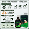 TEFROLI Forte PET Herbal Liver Support Syrup for Dogs & Cats | with Silymarin & Multi-Herbal Hepatoprotective Blend | Supports Liver Function, Appetite, Digestion & Vitality | 200 ml (Pack of 1) TEFROLI
