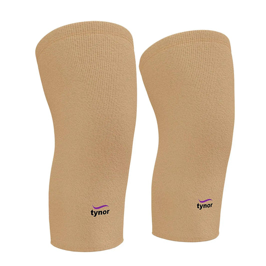 TYNOR Knee Cap, Beige, Large, Pack of 2 TYNOR