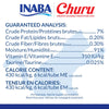 Tuna Recipe , 6 Pack : Churu Lickable Cat Treat Creamy Puree INABA