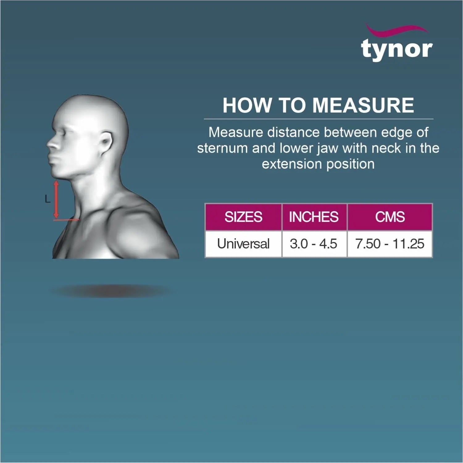 Tynor Universal Contoured Cervical Pillow TYNOR