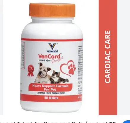 Vencard heart support formula Amanpetshop-