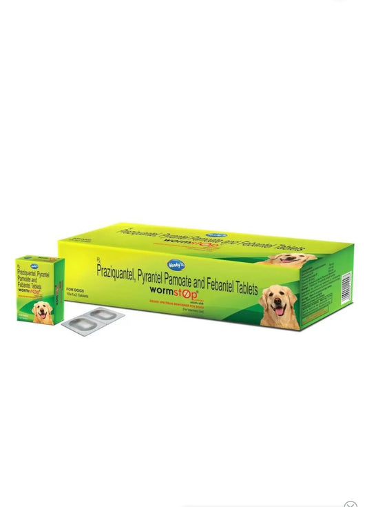 Venkys Worm Stop Combi Dog Dewormer 10Tablet Amanpetshop-