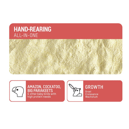Versele-Laga Nutribird A21 Hand Rearing Food For Amazons, Cockatoos, Large Parakeets And Other Baby Birds 250Gm, Powder Versele-Laga