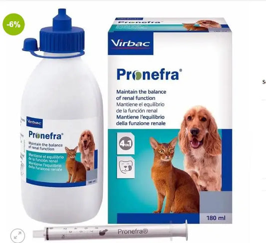 Virbac Pronefra 180ml for dogs and cats Amanpetshop