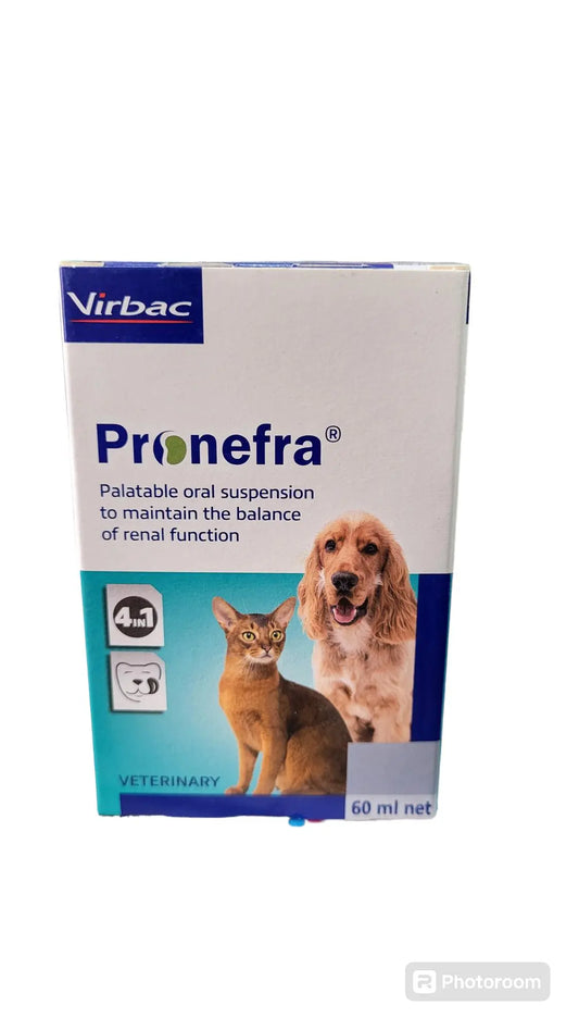 Virbac Pronefra 60ml for dogs and cats Amanpetshop
