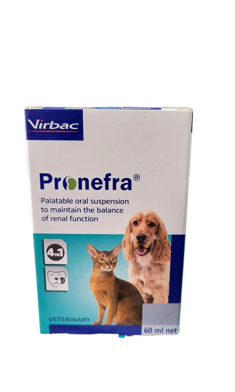 Virbac Pronefra 60ml for dogs and cats Amanpetshop