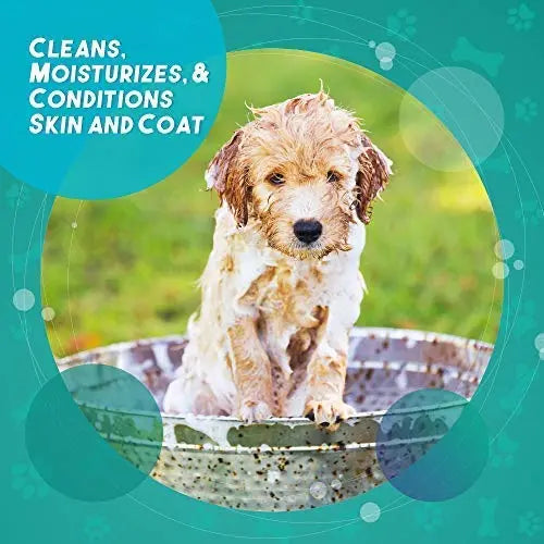 Vivaldis PIROFUR Cat & Dog Shampoo | Itch Relief Pet Shampoo - Effective on Long-Lasting Skin Conditions, Moisturizes & Ensures Soft Coat, 200ml VIVALDIS