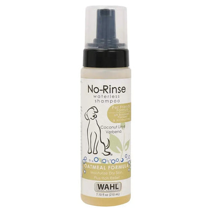 Wahl No Rinse Oatmeal Dog Shampoo, 210ml, White (820015-024), 1 Piece Wahl