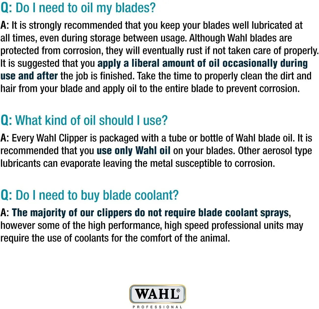 Wahl Professional Animal Number 10 Ultimate Blade (1/16inch), 02358-524 Wahl