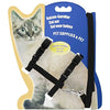 Adidog Cat and Small Pet Nylon Strap Collar with Adjustable Walking Harness Leash (Color May Very) PSK PET MART