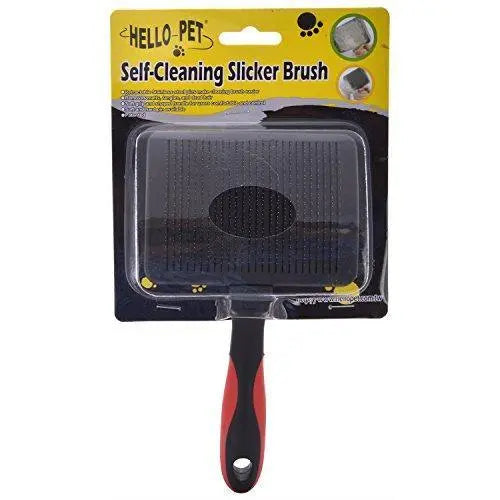 Adidog Large Self Cleaning Slicker Brush Hello-Pet