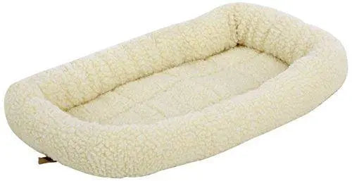 Adidog Padded Pet Bolster Bed - Small Size(21x12-inch) colour may vary AmazonBasics