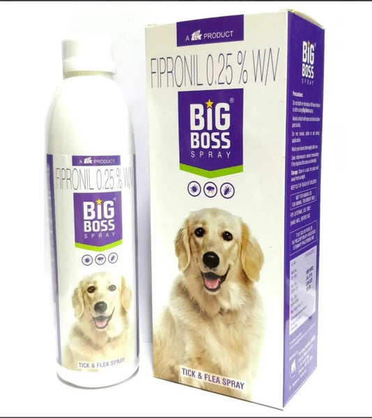 Big boss spray 100ml for ticks and fleas Amanpetshop