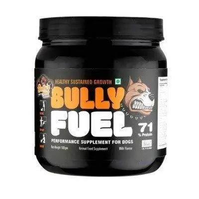 Bully's Fuel Milk Flavour Multi Vitamins Dog Supplement 500 gm Amanpetshop