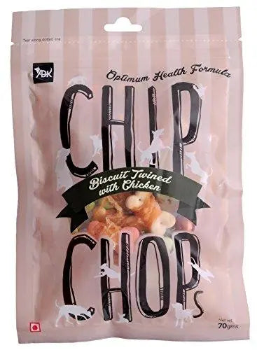 Chip Chops Biscuit Twined with Chicken, 70 g Amanpetshop