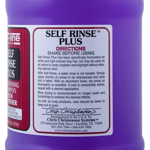 Chris Christensen Pro-Line Self Rinse Plus Shampoo Chris Christensen