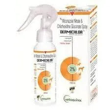 Dermichlor Pet  Spray (100 Ml)pack of 2 Amanpetshop