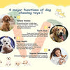 Dog Toys + Dog Chew Toys + Puppy Teething Toys + Rope Dog Toy + Dog Toys for Small to Medium Dog Toys + Dog Toy Pack + Tug Toy + Dog Toy Set + Washable Cotton Rope for Dogs (5 Pack) Amanpetshop-