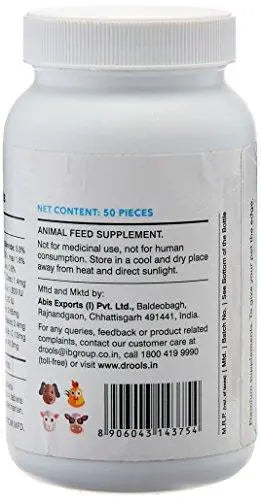 Drools Absolute Vitamin Tablet- Dog Supplement, 50 Pieces Drools