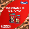 Drools Adult Wet Dog Food, Real Chicken and Chicken Liver Chunks in Gravy, 24 Pouches (24 x 150g) Drools