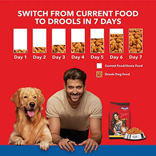 Drools Chicken and Egg Adult Dry Dog Food 10kg 2kg Extra Free