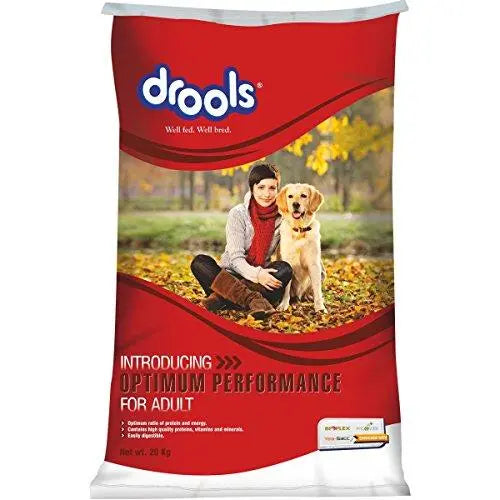 Drools Optimum Performance Adult Dog Food, 20kg Amanpetshop-