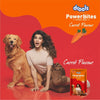 Drools Power Bites Carrot Flavour, Real Chicken, Dog Treats pack of 3, 135 g Amanpetshop