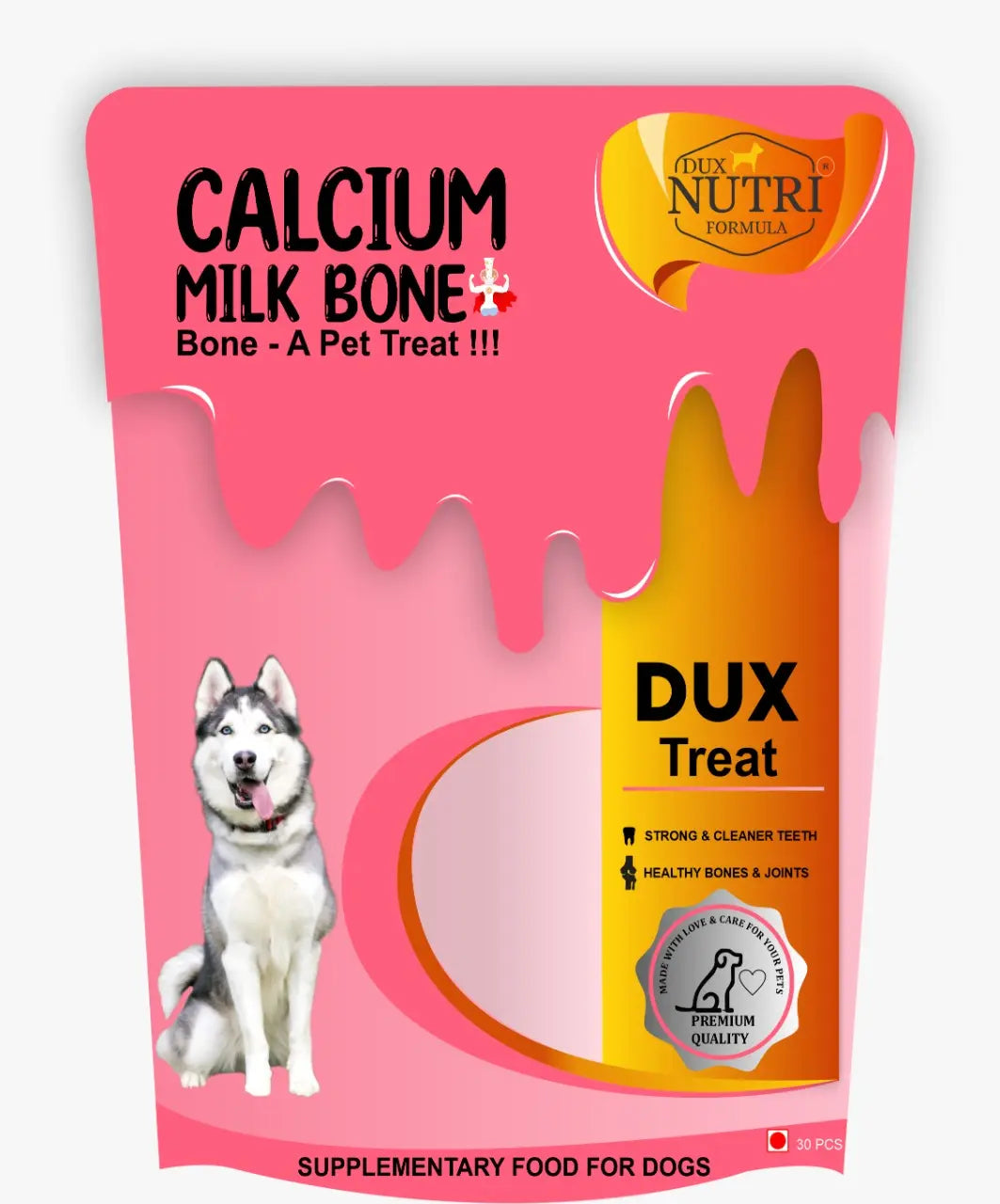 Dux Calcium Milk Bone 400g amanpetshop