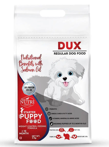 Dux Nutri Formula Regular puppy starter dog food 10kg Amanpetshop