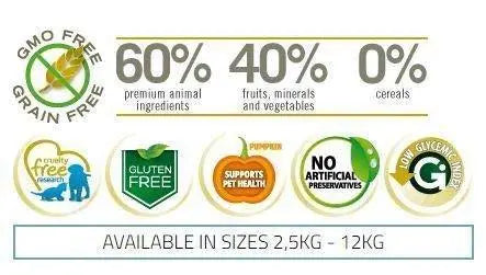 Farmina N&D Happy Tails Grain-free Pumpkin Lamb and Blueberry Adult Food, 12 kg (Medium and Maxi) FARMINA