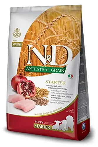 Farmina N&D Low Grain Starter Puppy Food - Chicken & Pomegranate - 800 g amanpetshop