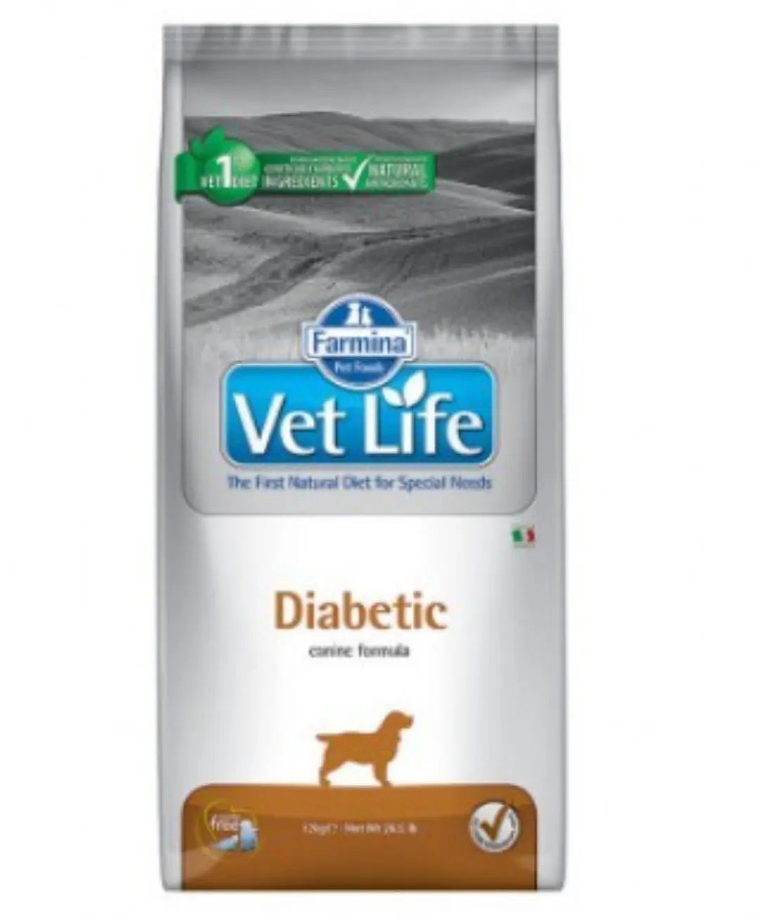 Farmina vetlife Diabetic dog food 12kg Amanpetshop