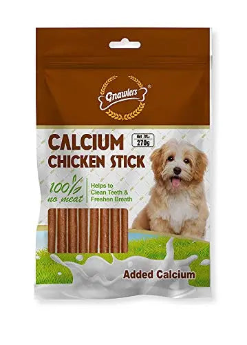 Gnawlers Calcium Chicken Stick for Dogs, 270 g GNAWLERS