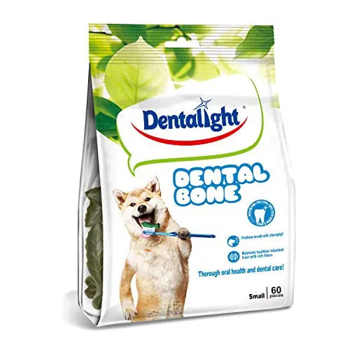 Gnawlers DentaLight Dental Bone Small, 60in1, 540gm, Pack of 2 Amanpetshop