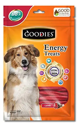 Goodies Energy Dog Treats Lamb, 500g GOODIES