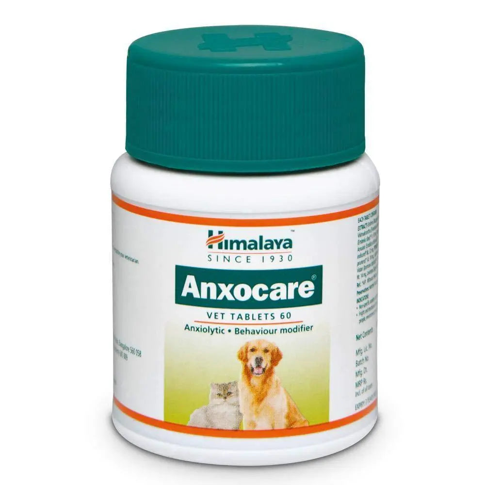 Himalaya Anxocare Vet Tablet (120 Tablets) pack of 2 Amanpetshop