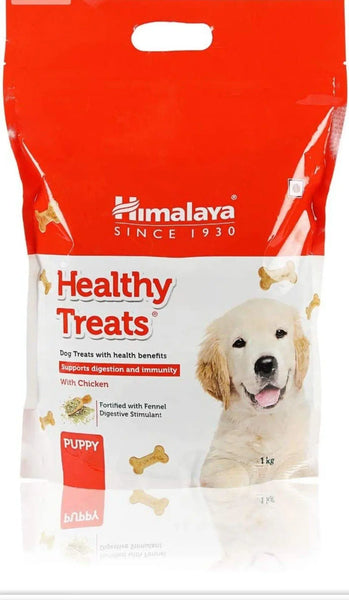 Himalaya Healthy Treats Non-Veg Puppy Biscuits with Chicken Dog Treat 1 kg Amanpetshop
