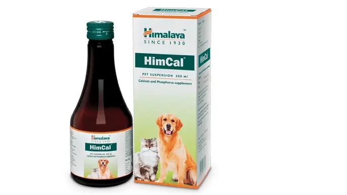 Himalaya Himcal Calcium 200ml  for dogs and cats Amanpetshop