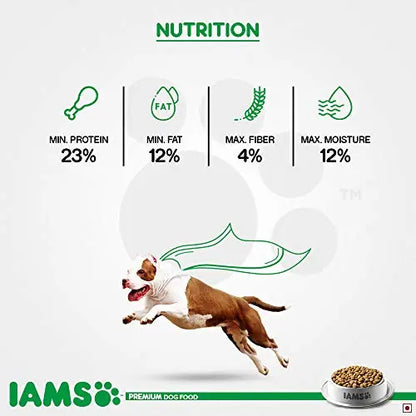 IAMS Proactive Health Adult Large Breed Dogs (1.5+ Years) Dry Dog Food, 8 kg Pack IAMS