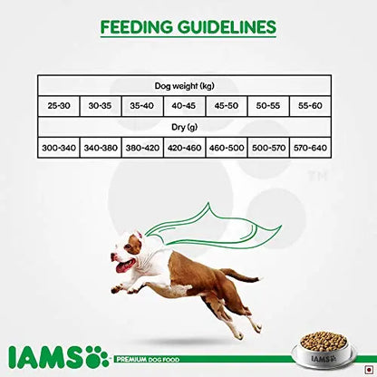 IAMS Proactive Health Adult Large Breed Dogs (1.5+ Years) Dry Dog Food, 8 kg Pack IAMS