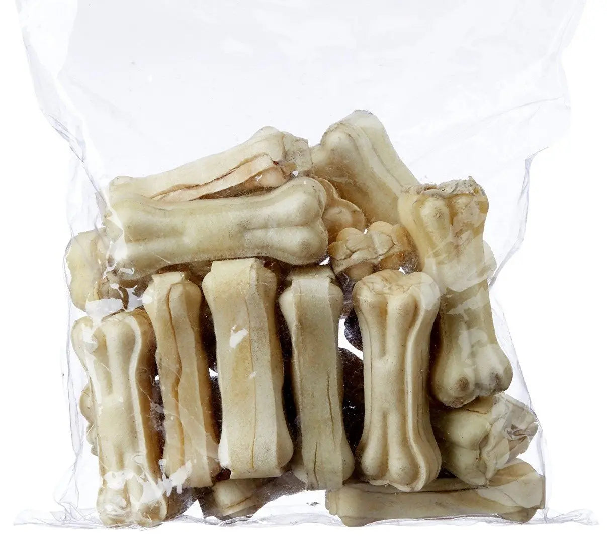 Jacky Treats Small Raw Hide Bones, 4 inch, 1kg Amanpetshop