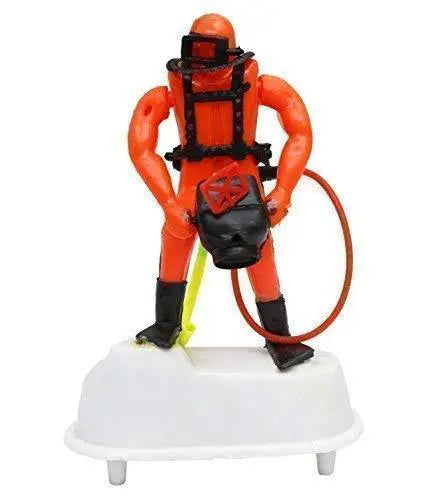 Jacky Treats Toy Scuba Diver Camera Man Aquarium Decorative Ornaments for Fish Tank for Air Bubbles Amanpetshop-
