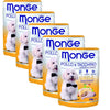 MONGE GRILL - CHUNKS WITH CHICKEN & TURKEY (Pack of 5) all4pets