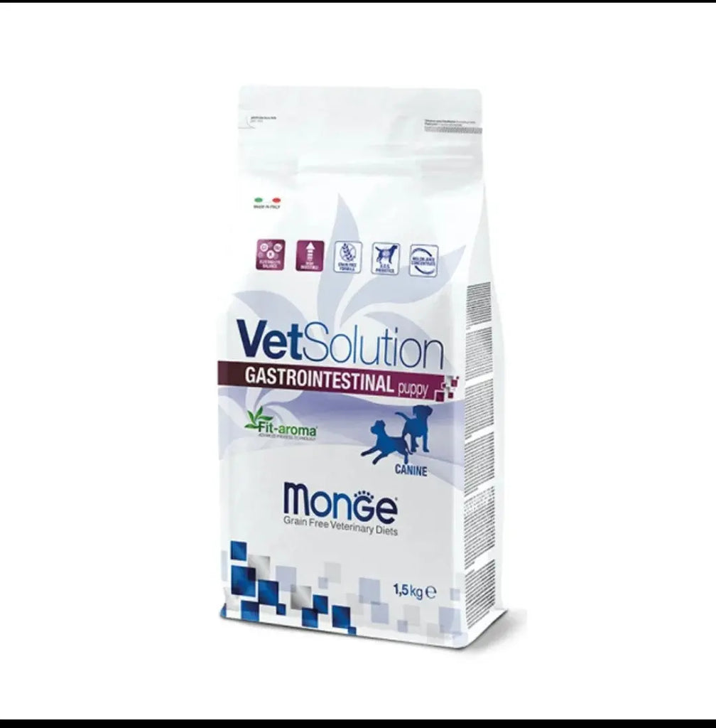 MONGE VETSOLUTION CANINE-GASTROINTESTINAL PUPPY 1.5KG FOR DOGS Amanpetshop