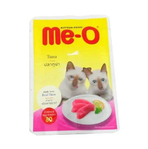 Me-O Kitten Cat Food, Tuna, 80 g (Pack of 12) Amanpetshop