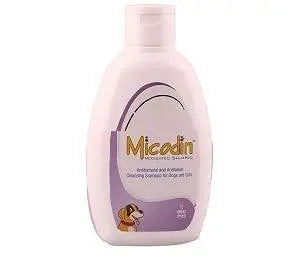 Micodin Medicated Shampoo, 100 ml Amanpetshop