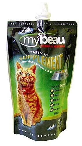 My Beau Tasty Oil Supplement for Cat, 300 ml Amanpetshop