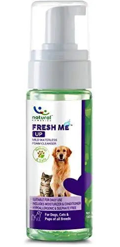 Natural Remedies - Fresh Me Up Mild Foam Dry Shampoo for Dogs & Cats, 140 ml Natural Remedies