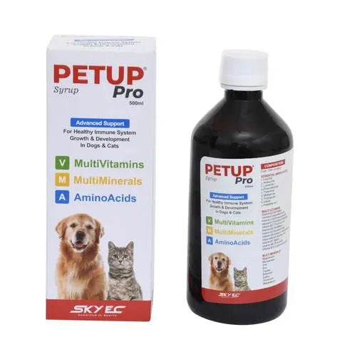 PETUP Pro Syrup Supplement for Dogs and Cats 500ML Amanpetshop-